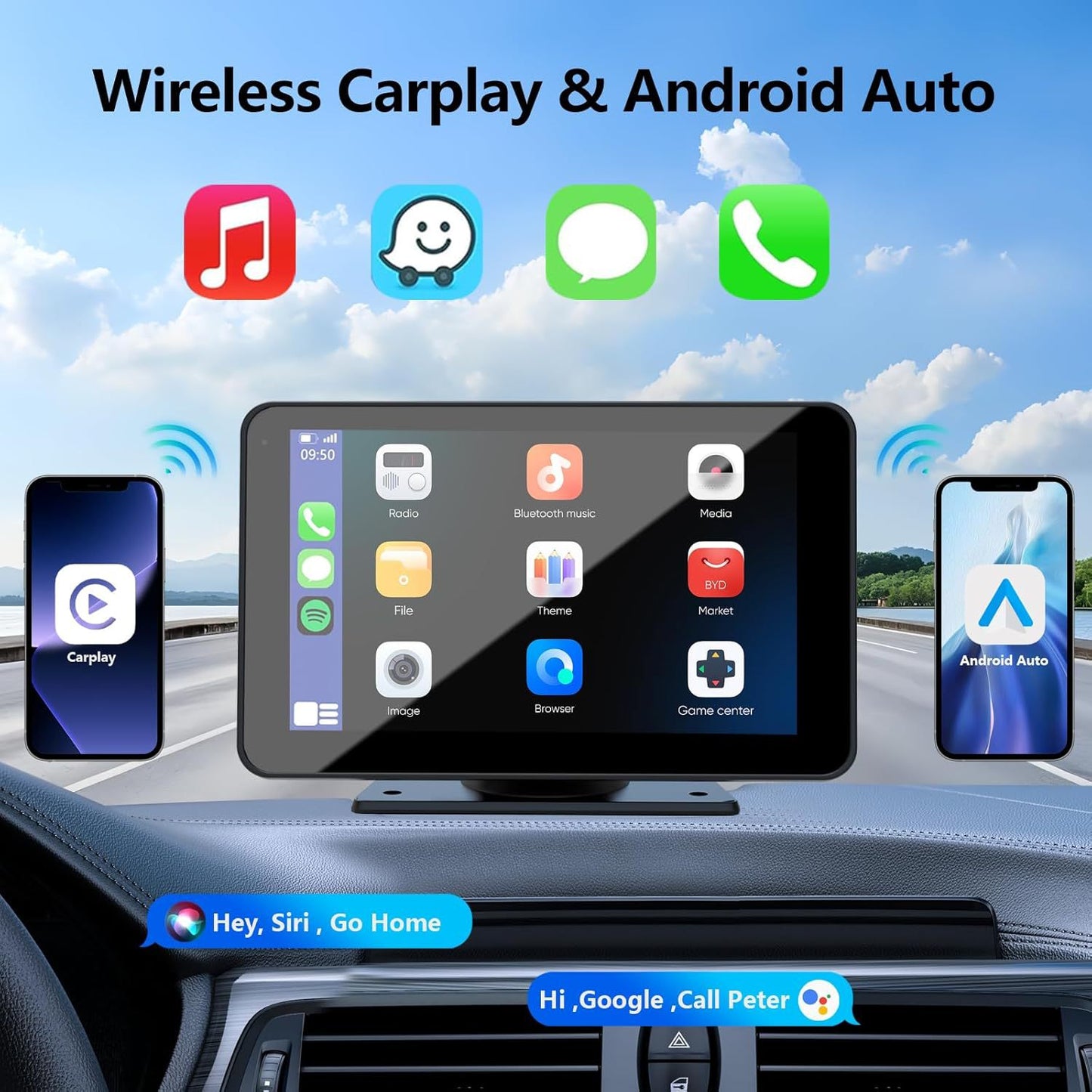 Wireless Carplay Screen
