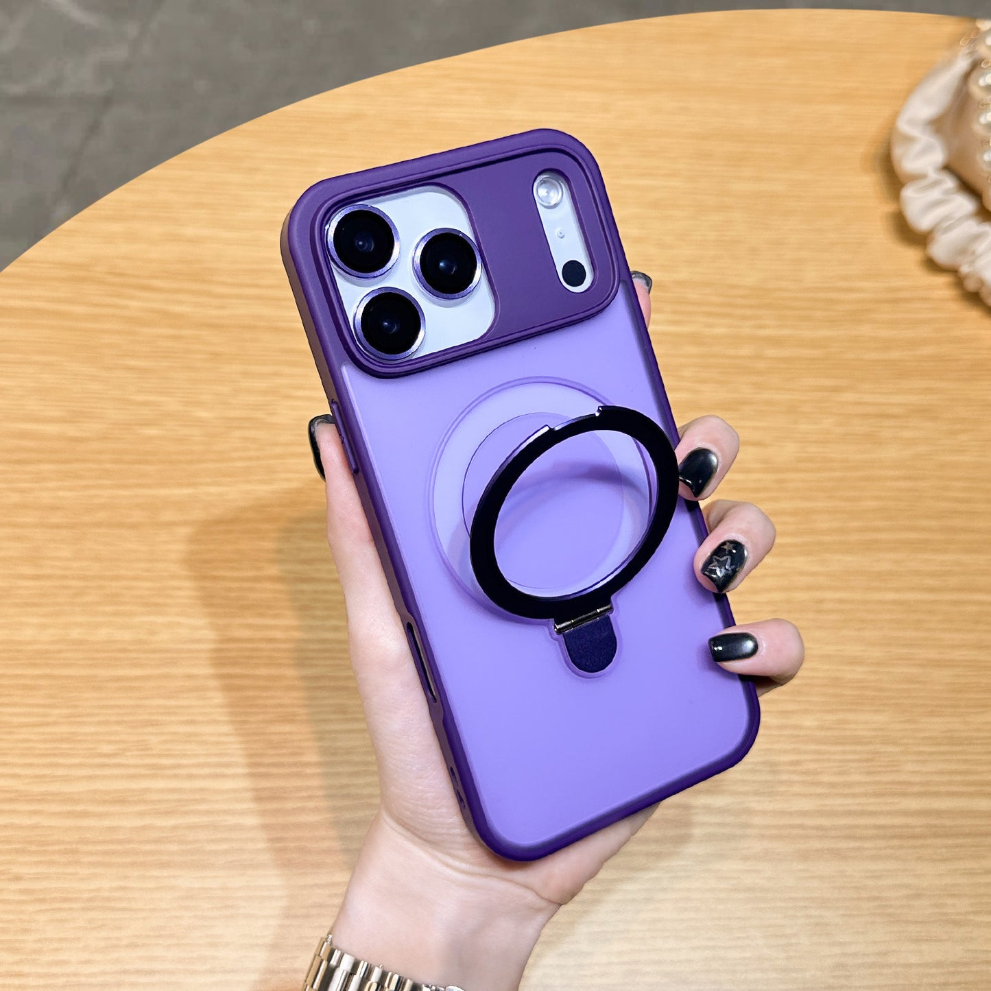 Magnetic Phone Case with Stand for iPhone Series