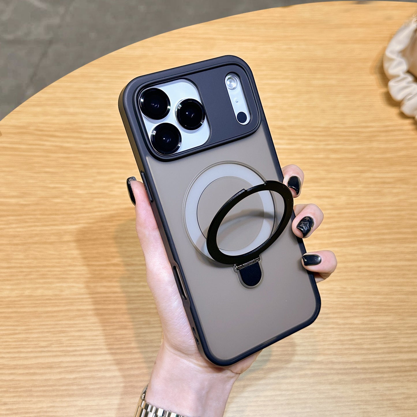 Magnetic Phone Case with Stand for iPhone Series