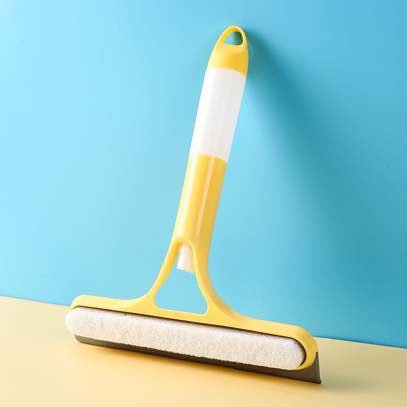 Soft Rubber Glass Wiper for Bathroom Mirror and Window Cleaning