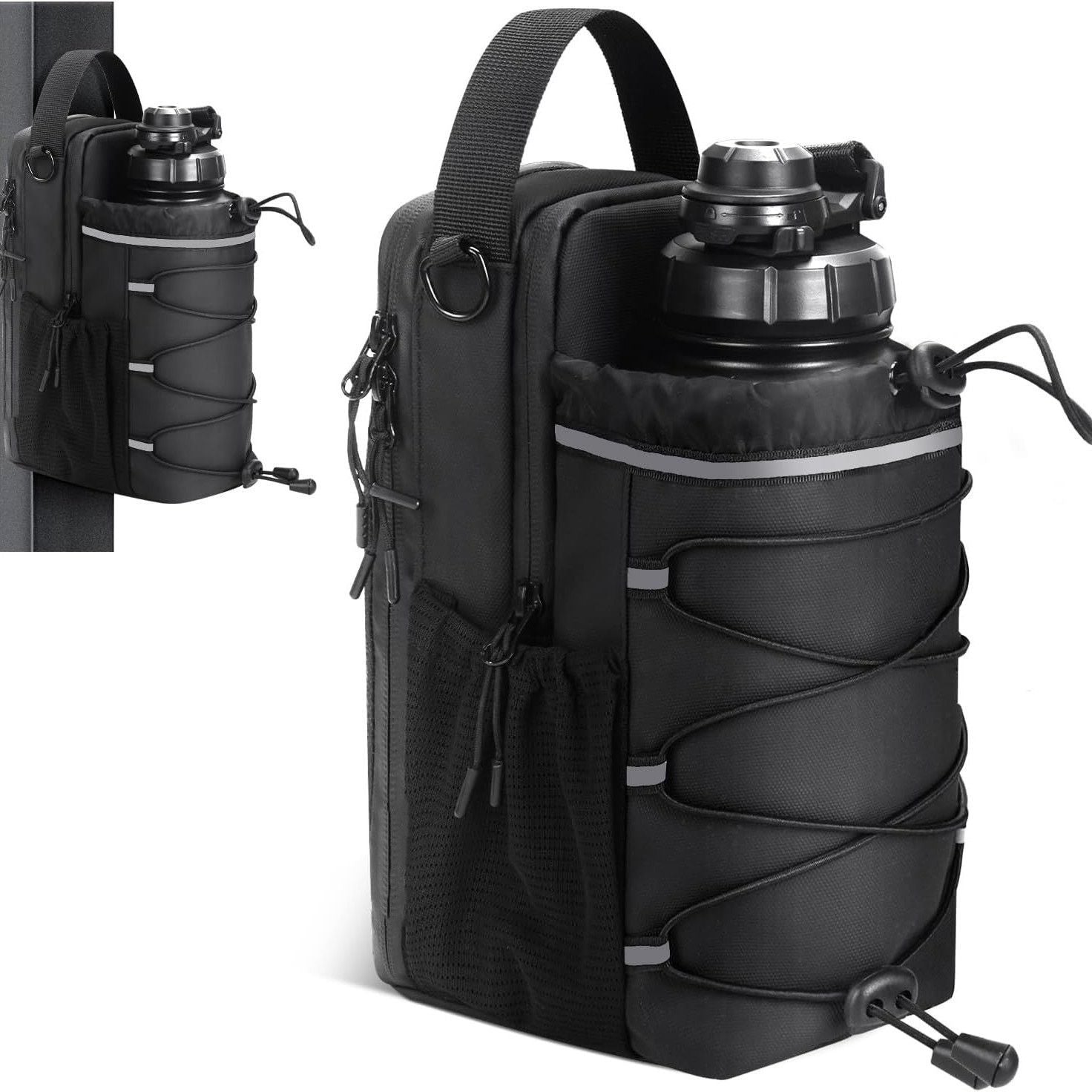 Magnetic Fitness Hydration Bottle Pouch