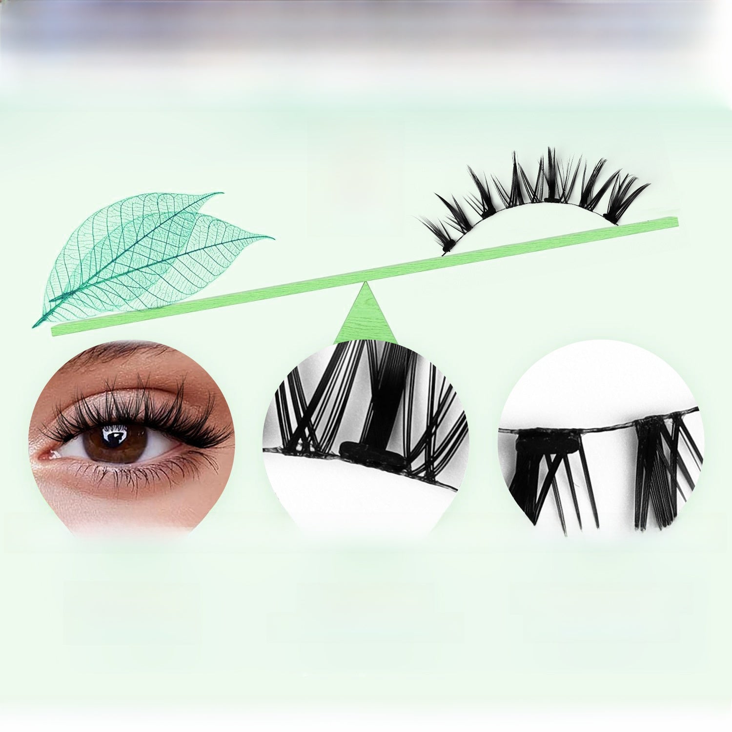 Magnetic Attachment Eyelash Set