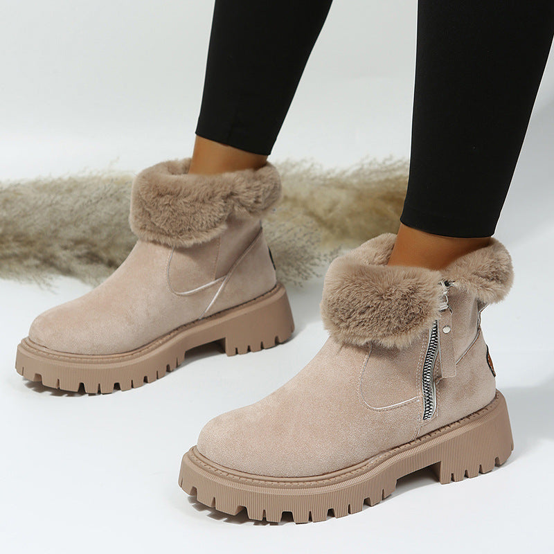 Women's Fleece-Lined Winter Boots
