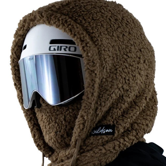 Winter Lambswool Face Mask Windproof Thermal Neck Warmer