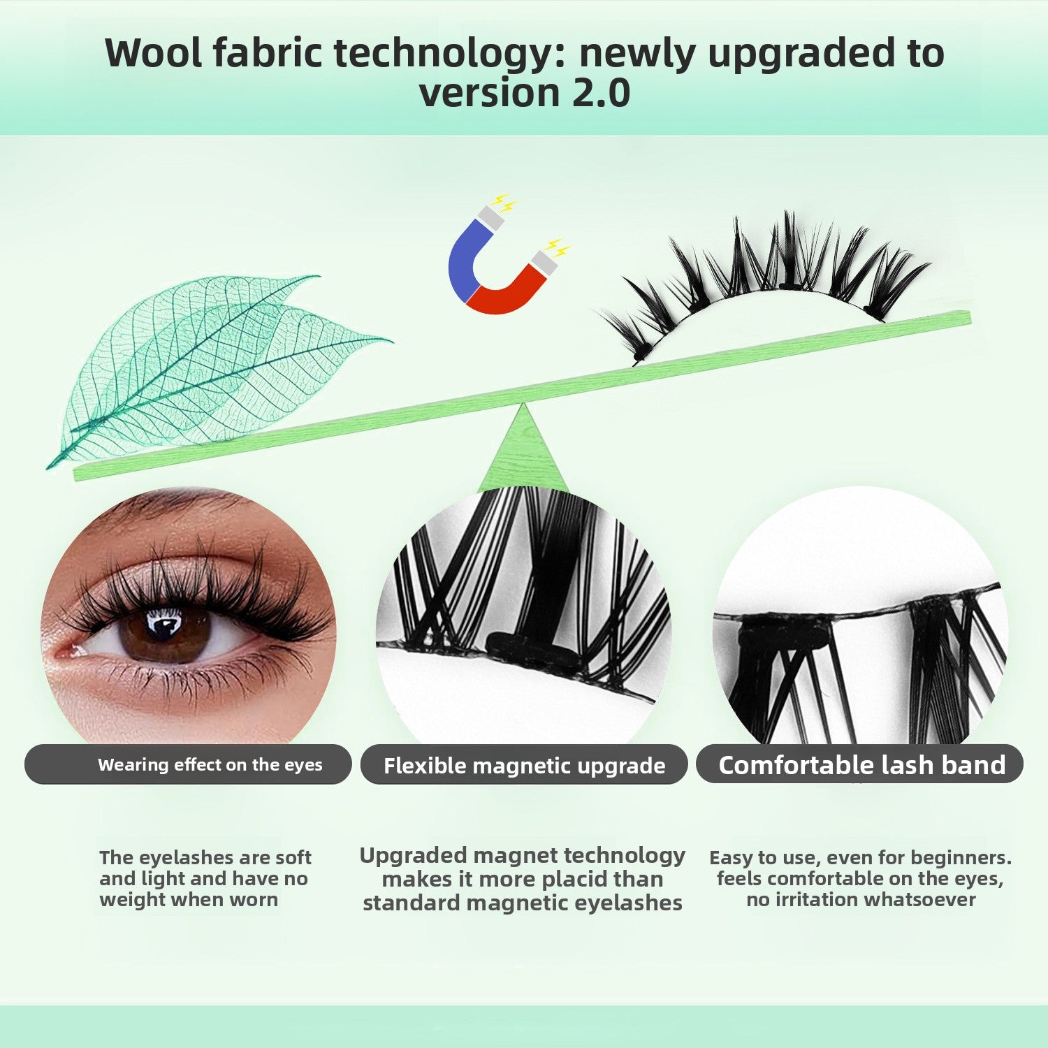 Magnetic Attachment Eyelash Set