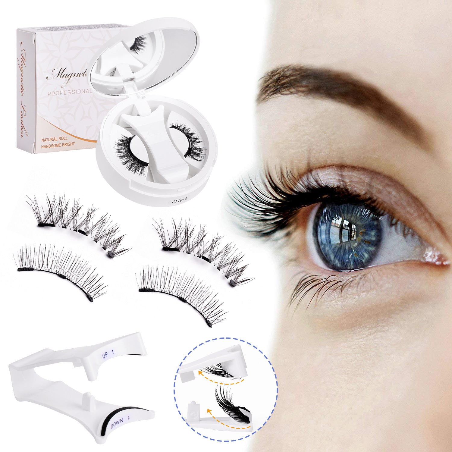 Magnetic Attachment Eyelash Set