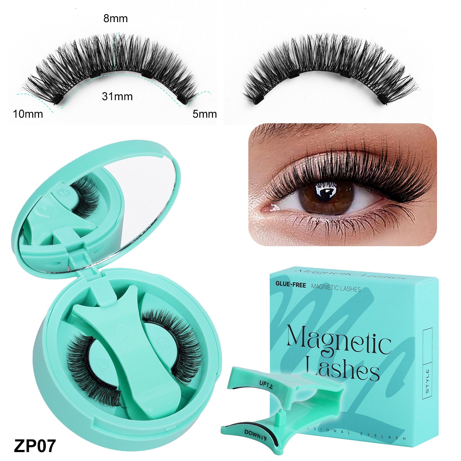 Magnetic Attachment Eyelash Set
