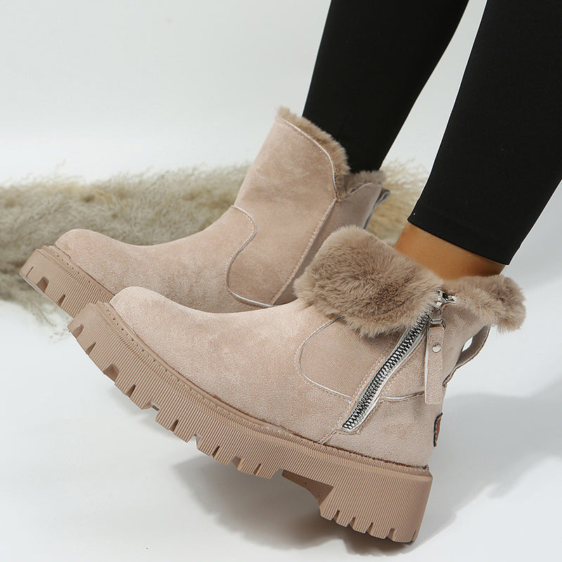 Women's Fleece-Lined Winter Boots