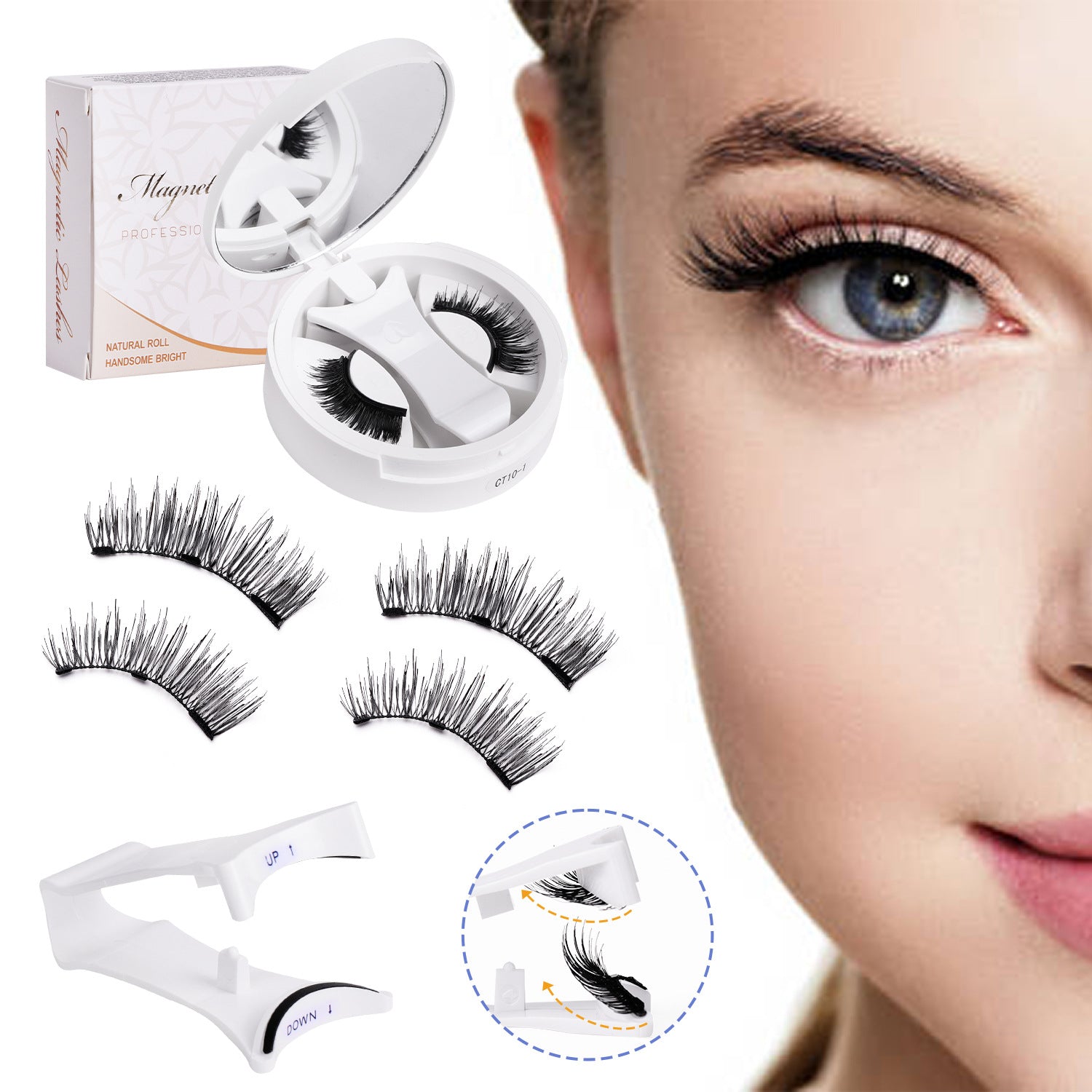 Magnetic Attachment Eyelash Set