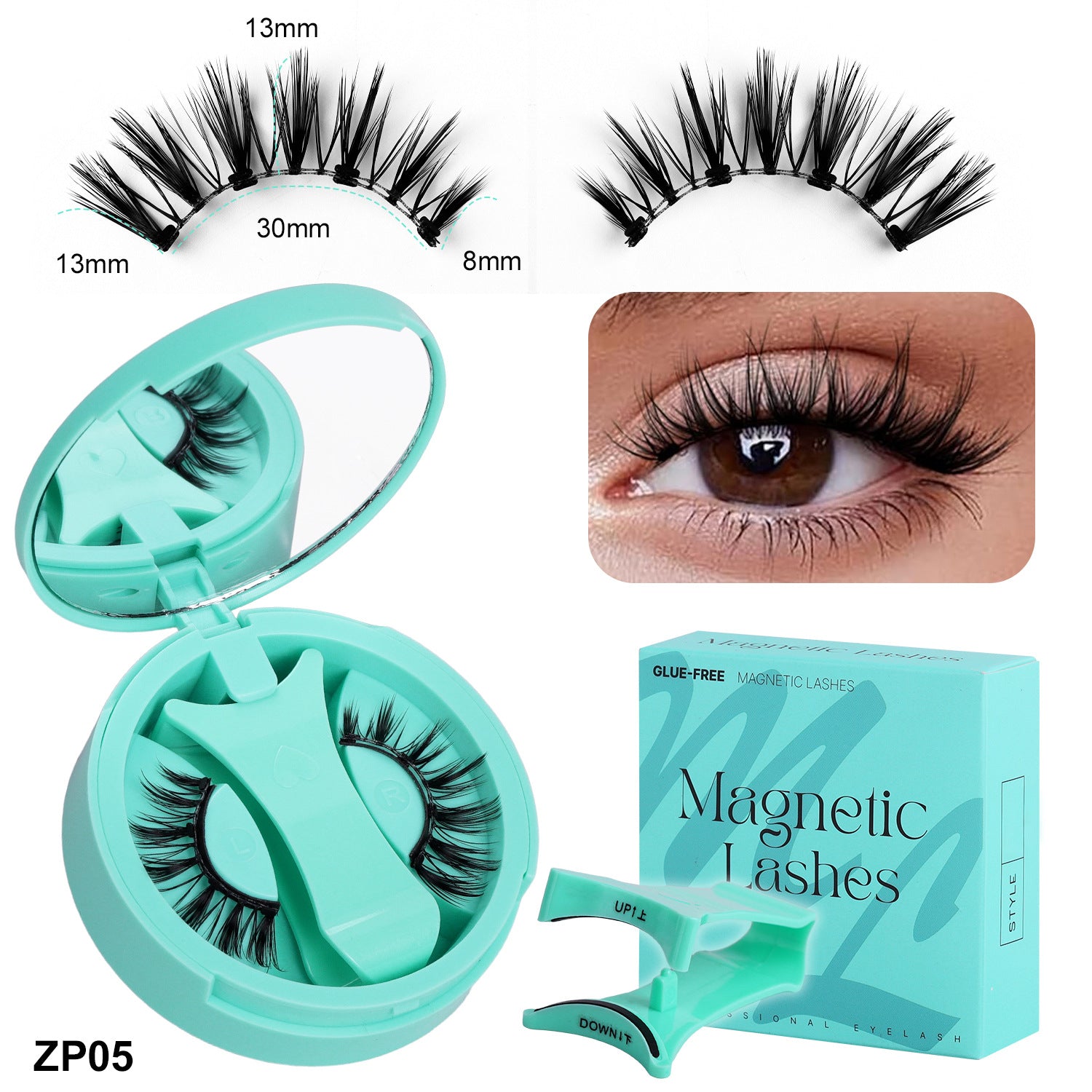 Magnetic Attachment Eyelash Set