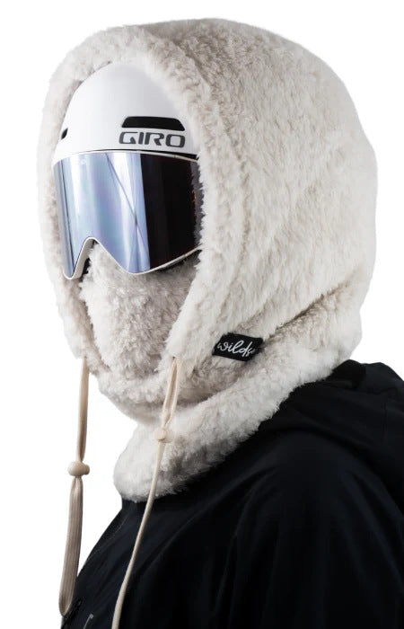 Winter Lambswool Face Mask Windproof Thermal Neck Warmer