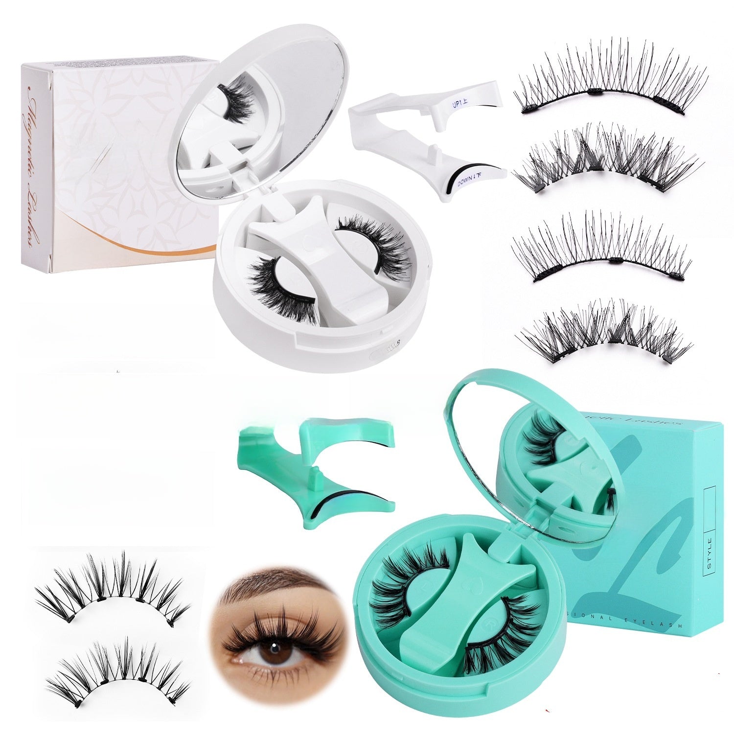 Magnetic Attachment Eyelash Set