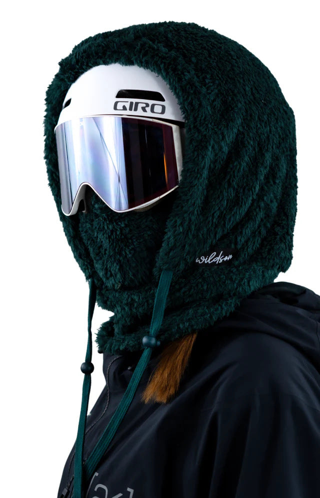 Winter Lambswool Face Mask Windproof Thermal Neck Warmer