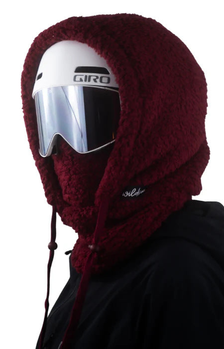 Winter Lambswool Face Mask Windproof Thermal Neck Warmer