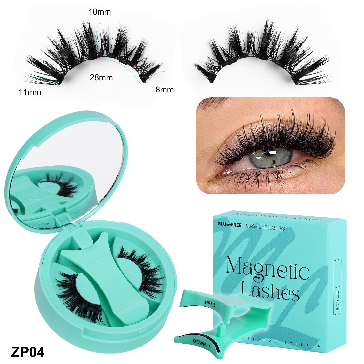 Magnetic Attachment Eyelash Set
