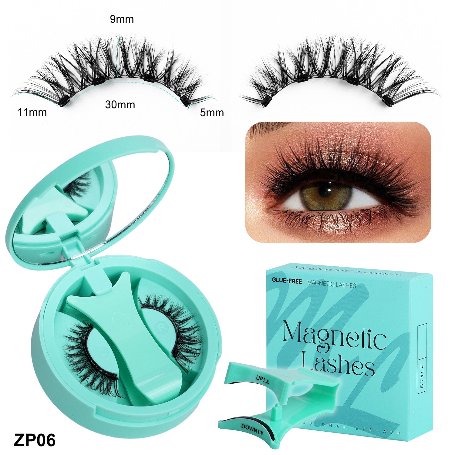 Magnetic Attachment Eyelash Set
