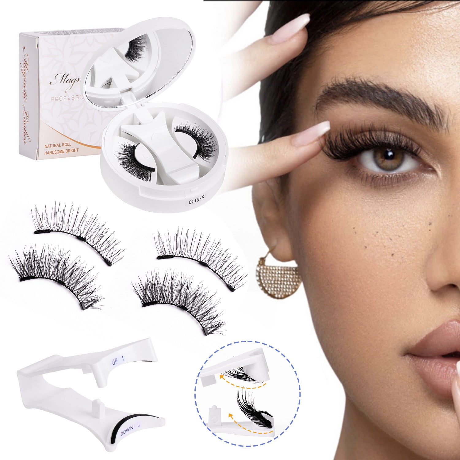 Magnetic Attachment Eyelash Set