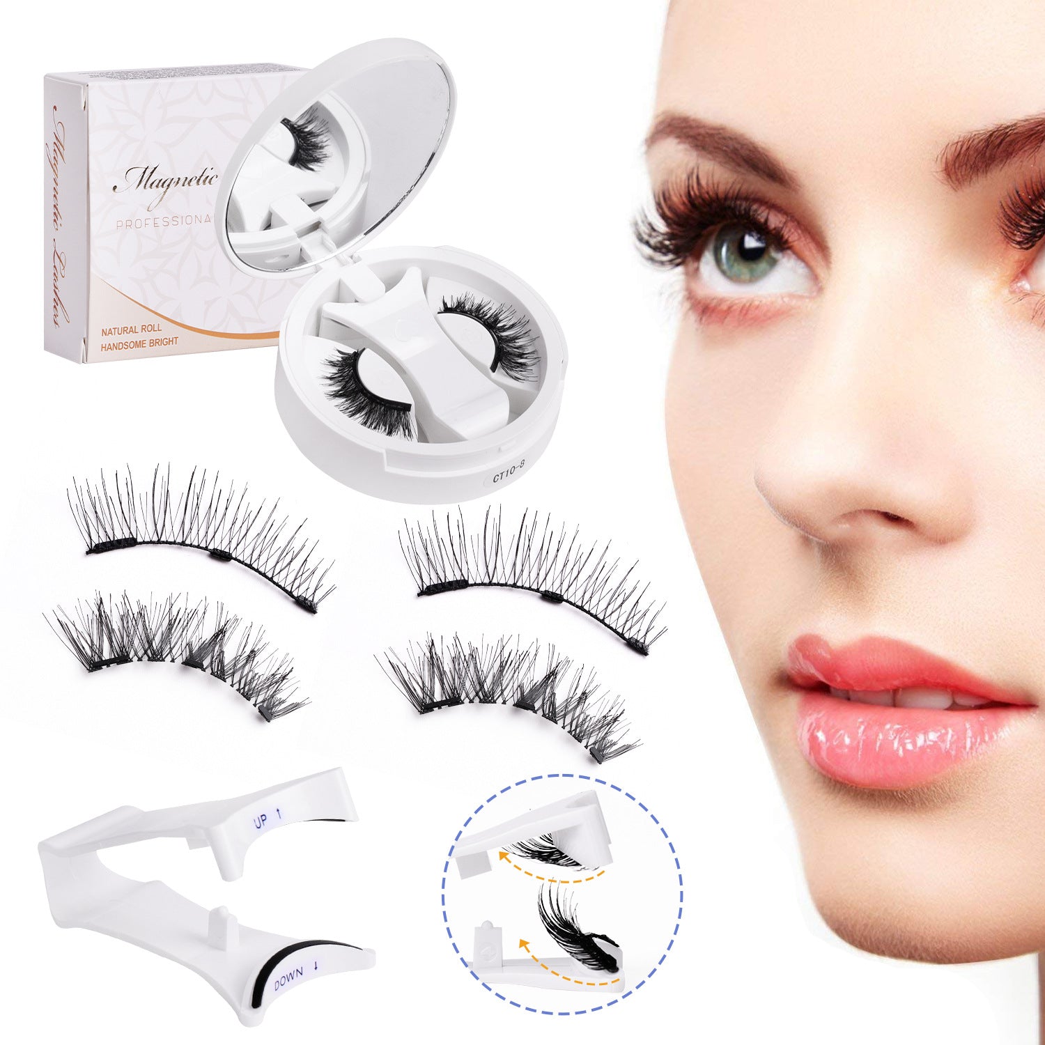 Magnetic Attachment Eyelash Set