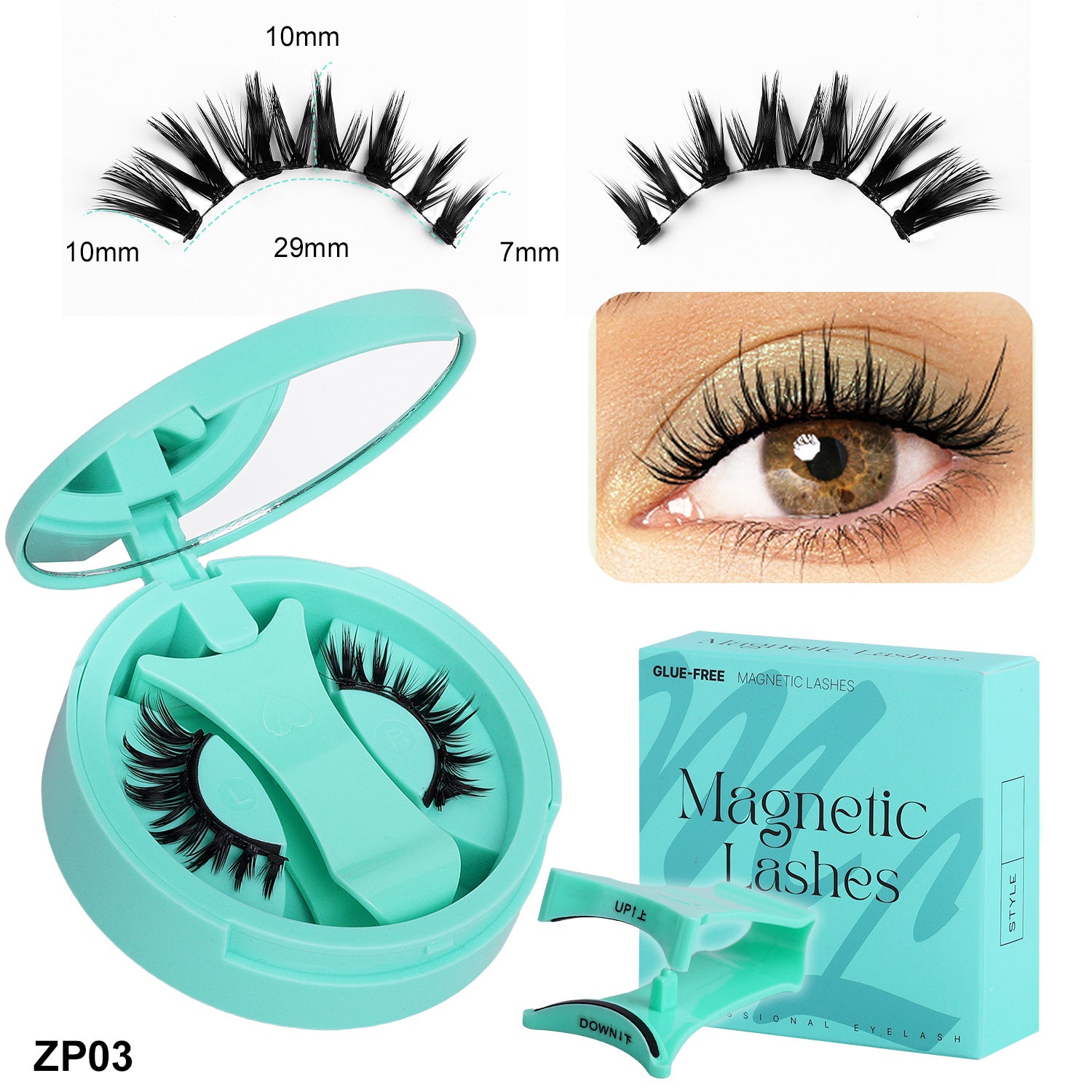 Magnetic Attachment Eyelash Set