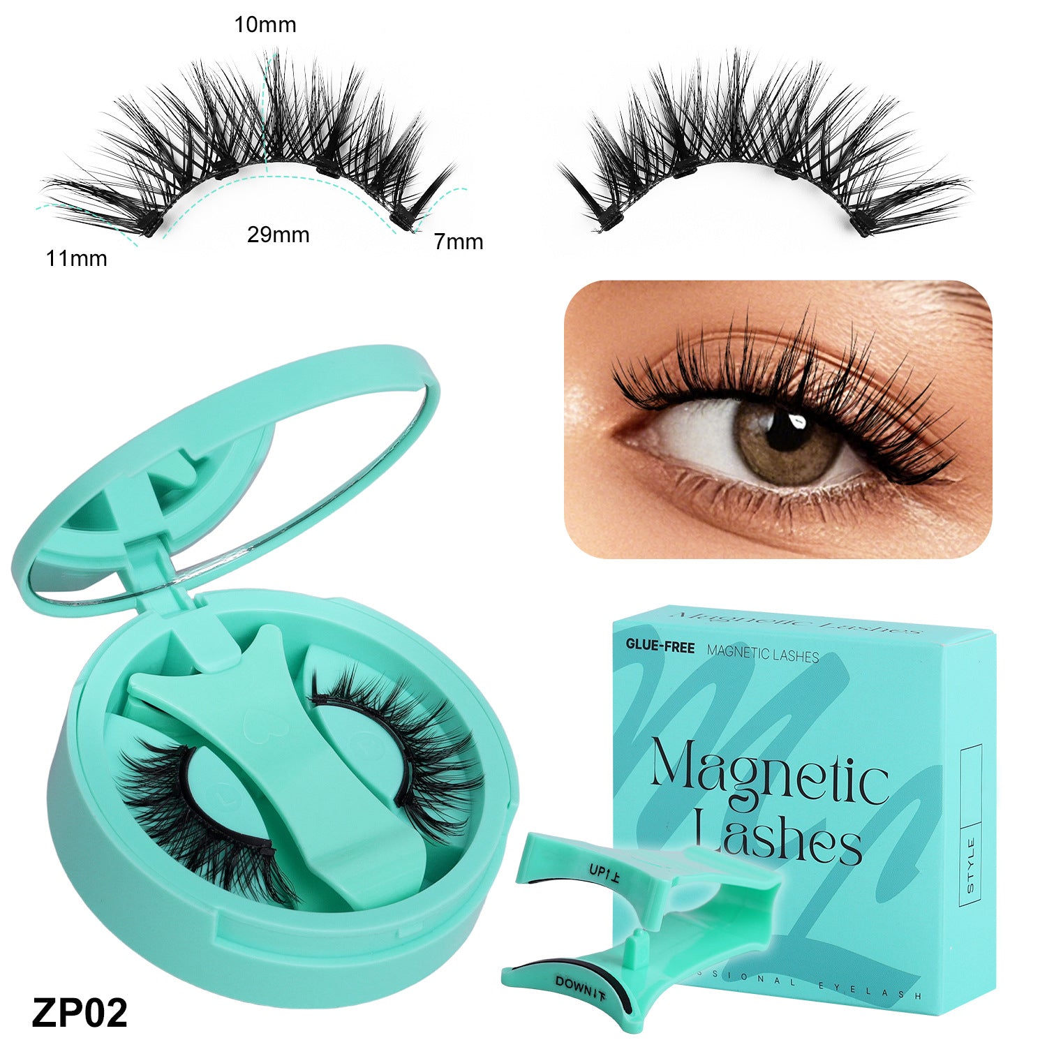 Magnetic Attachment Eyelash Set