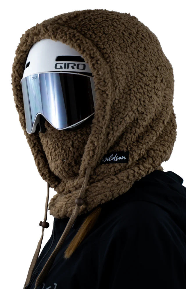 Winter Lambswool Face Mask Windproof Thermal Neck Warmer