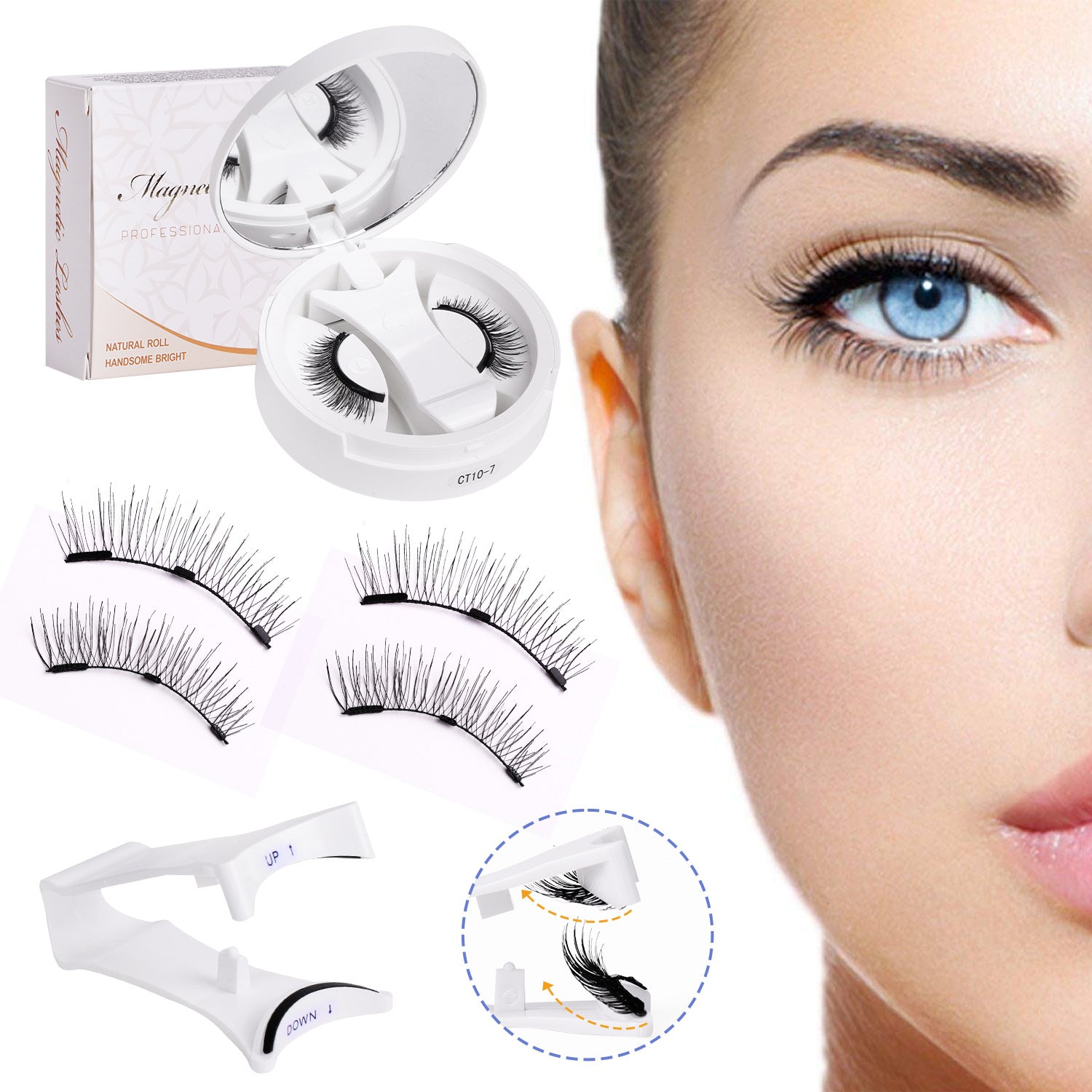 Magnetic Attachment Eyelash Set